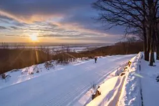 Cross-Country Skiing in Gatineau Park