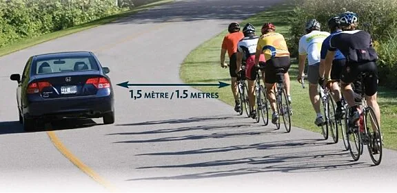 Partageons la route! Voici les règles à suivre sur les promenades
