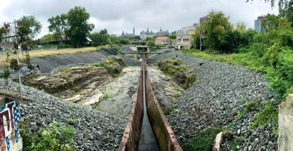 L'histoire des travaux sur l'île Victoria
