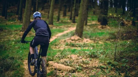 Mountain biking