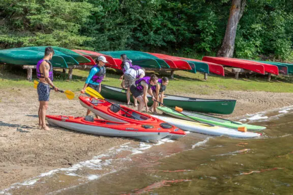 Canoeing, kayaking, fishing and water sports