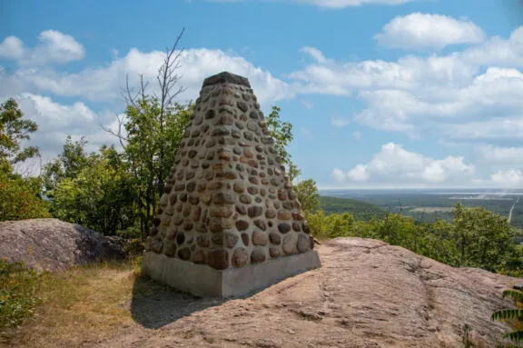 The First Geodetic Survey Station National Historic Site.