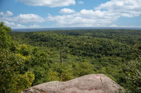 Lookout on King Mountain Trail.