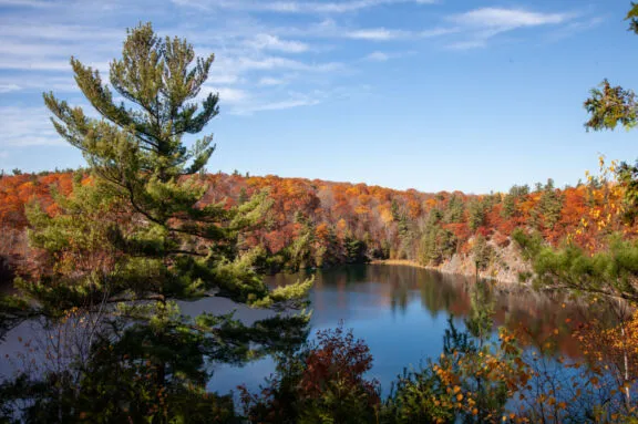 View from Pink Lake Lookout