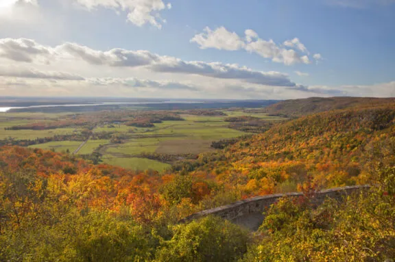 View from Champlain Lookout