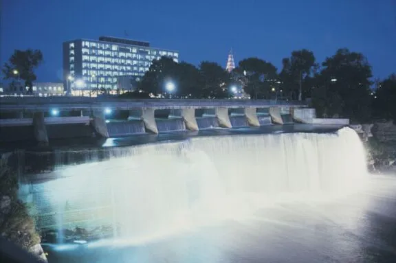 Rideau Falls_Night