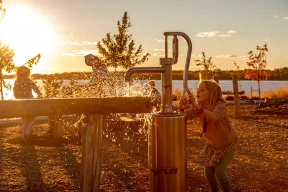 Westboro beach water kiosk