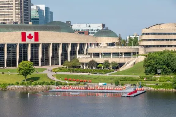 Recreational docks in the Capital