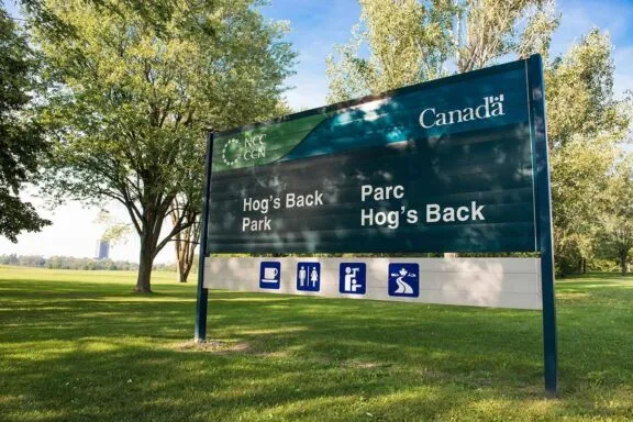 Hog's Back Park.
