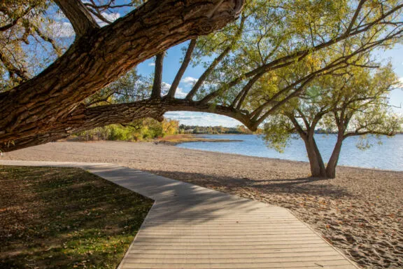 Westboro beach boardwalk