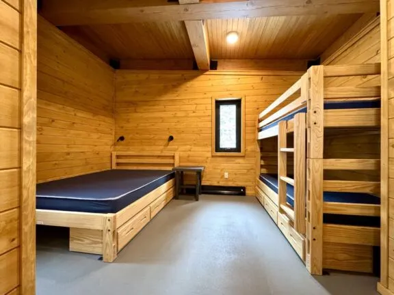 Mini chalets inside