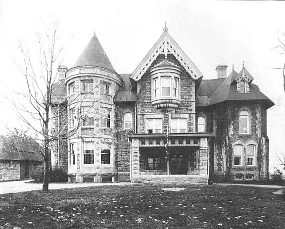 View of 24 Sussex when it was used as the Australian High Commission. 1949. Credit: Library and Archives Canada / PA-123534