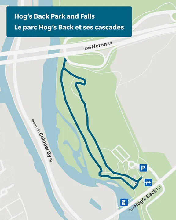 A loop at Hog’s Back Park.