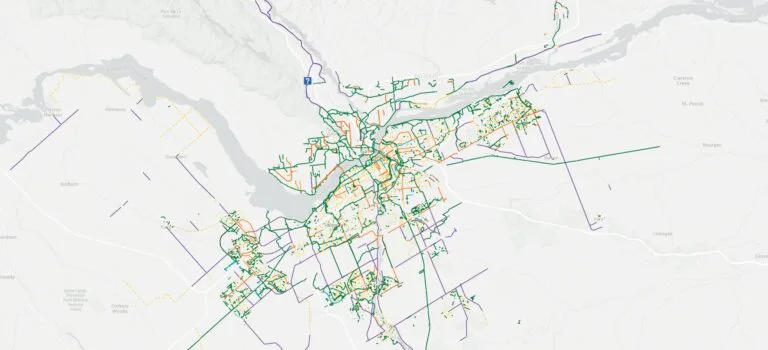 Ottawa–Gatineau Cycling Map