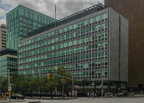 Building in a city