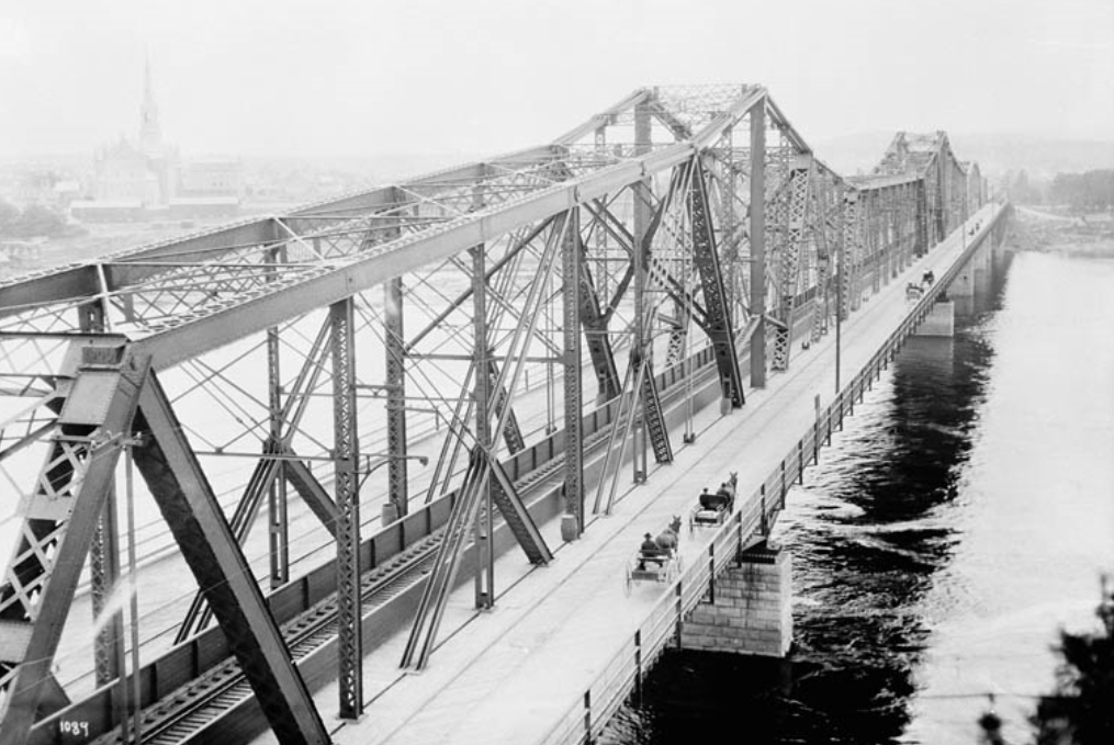 Pont Alexandra, William James Topley, Bibliothèque et Archives Canada