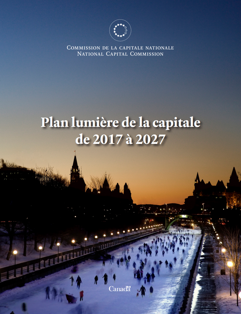 Page couverture du Plan lumière de la capitale