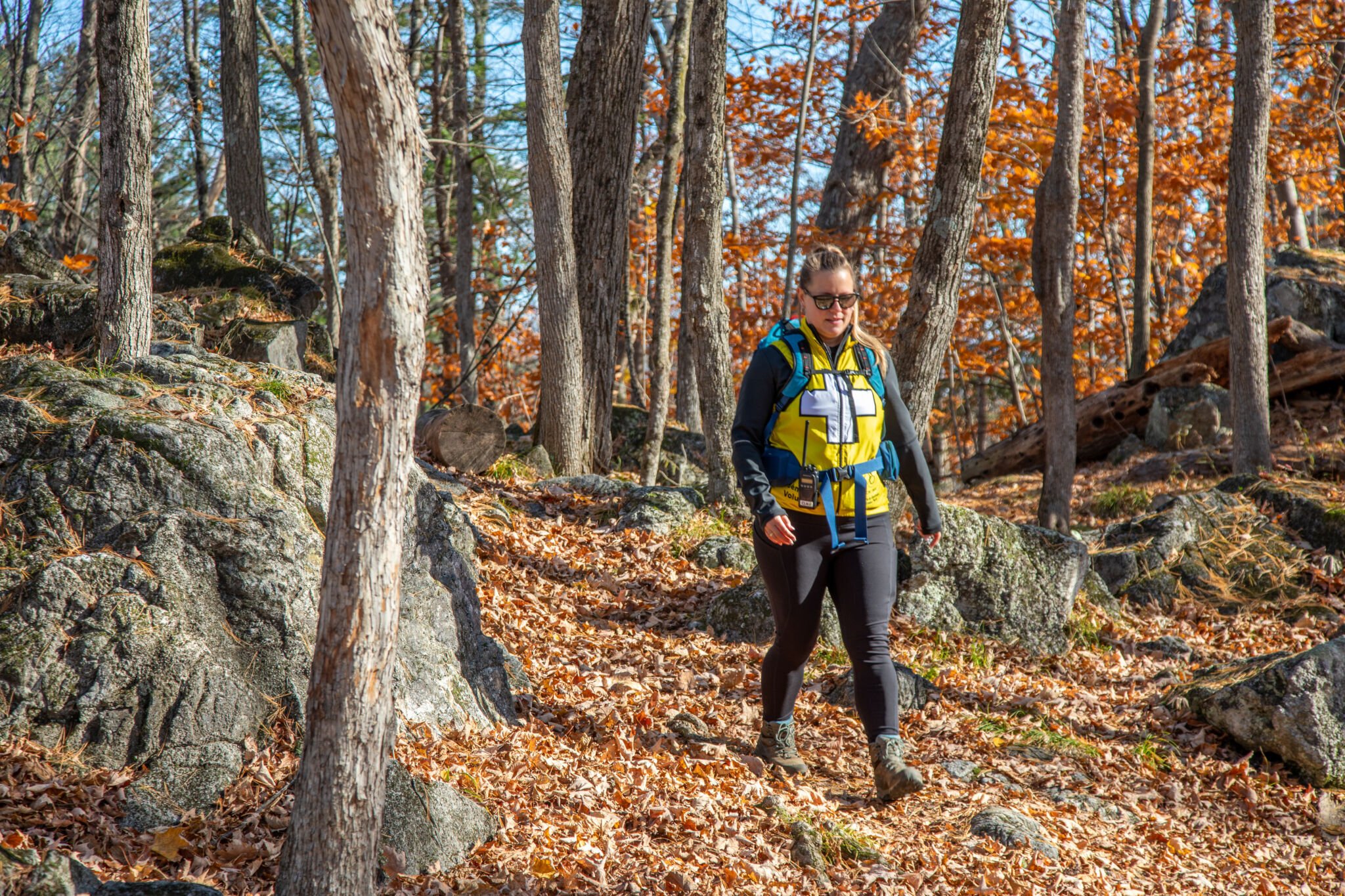 Gatineau Park trail patroller
