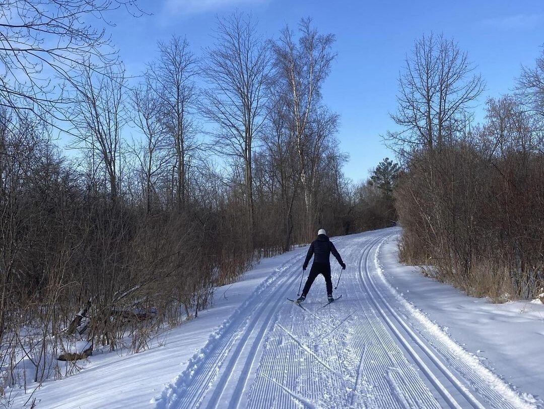 Sentier d’hiver de l’ouest d’Ottawa.