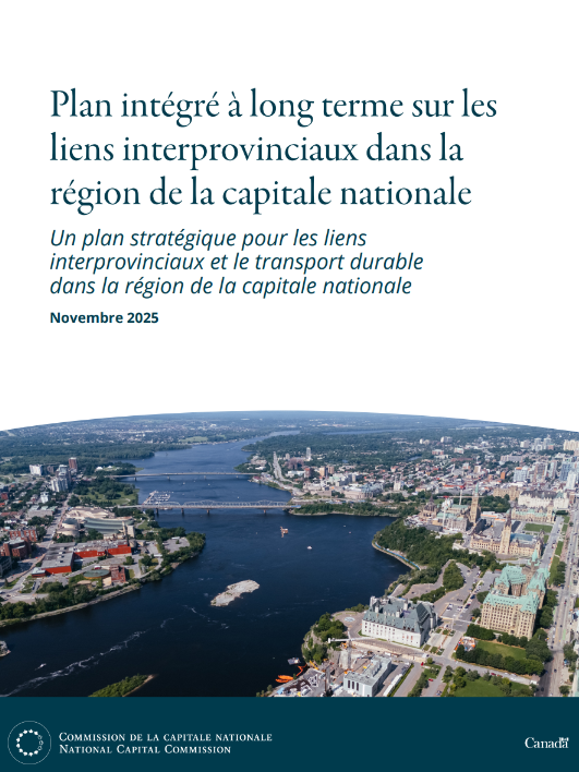 Plan intégré à long terme sur les liens interprovinciaux page de titre
